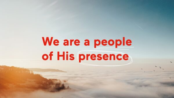We are a people of his presence Artwork image