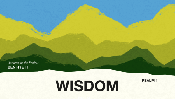 Summer in the Psalms. Talk 1: Wisdom Artwork image