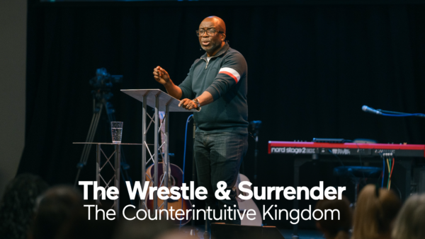The Counterintuitive Kingdom: The Wrestle and Surrender Artwork image