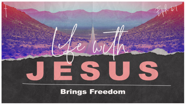 Life with Jesus brings freedom Artwork image
