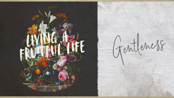 Living a Fruitful Life: Gentleness Artwork image