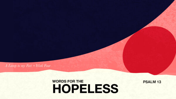 A lamp to my feet - Words for the hopeless Artwork image